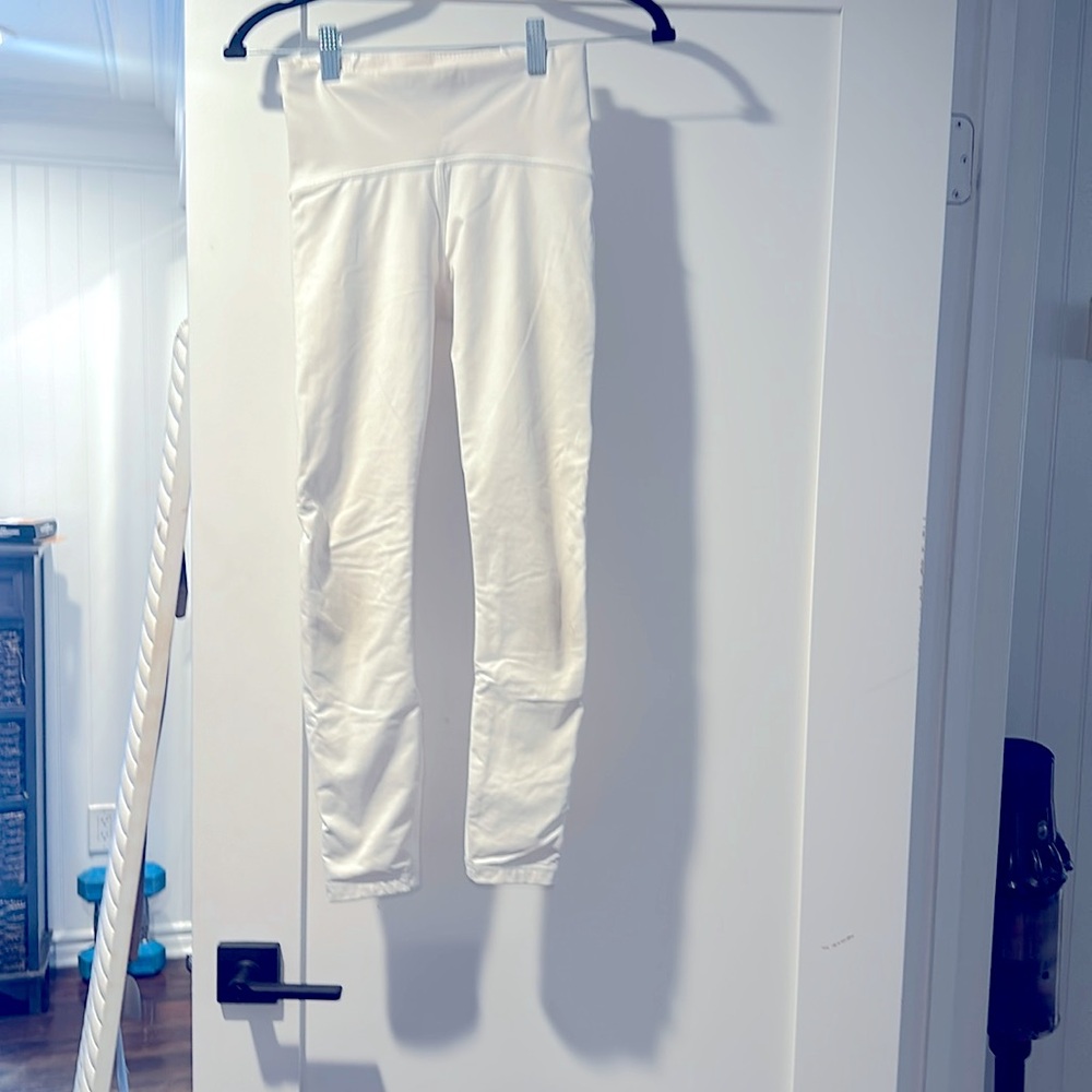 White Lulu pants